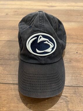 47 Adult Penn State Nittany Lions Vintage Navy Clean Up Adjustable Hat